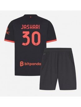 Otroški Nogometna dresi replika AC Milan Ardon Jashari #30 Tretji 2026-27 Kratek rokav (+ hlače)